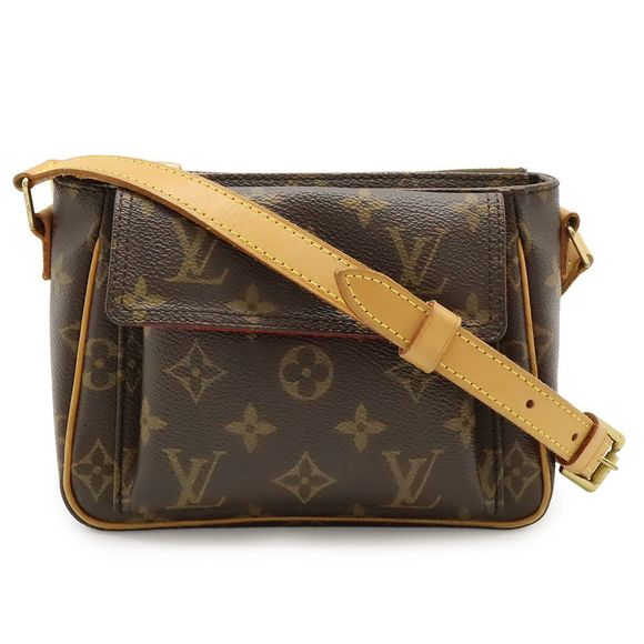 Louis Vuitton Monogram Vivacite PM Shoulder Bag Pochette Mini Bag Diagonal - Picture 1 of 8
